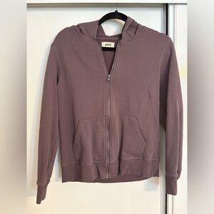 Pact Organic Zip Up Hoodie Size Small